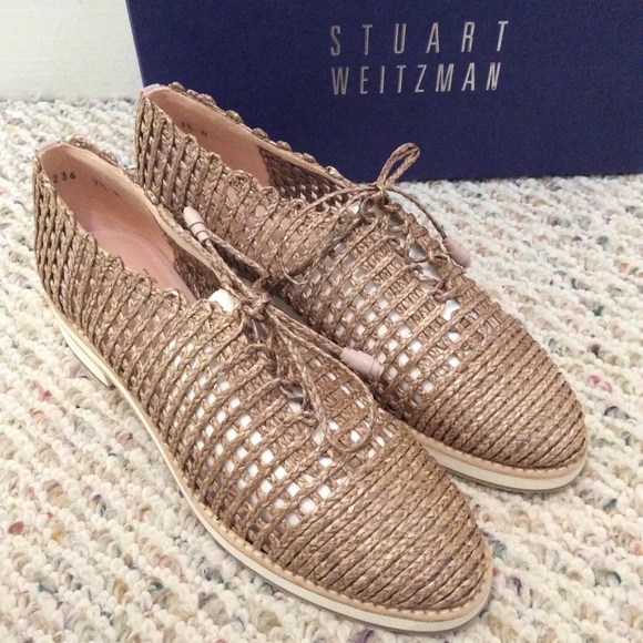 🆕 Stuart Weitzman twine loafers- size 7.5 N - Picture 2 of 8